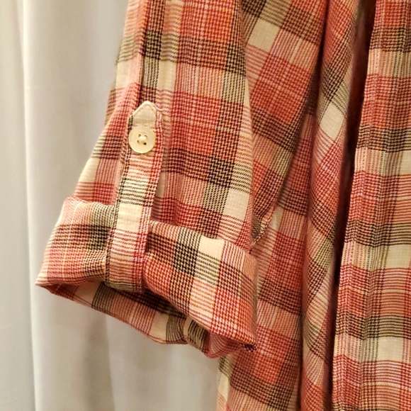 Eddie Bauer swing plaid jacket, Med. - Picture 5 of 9